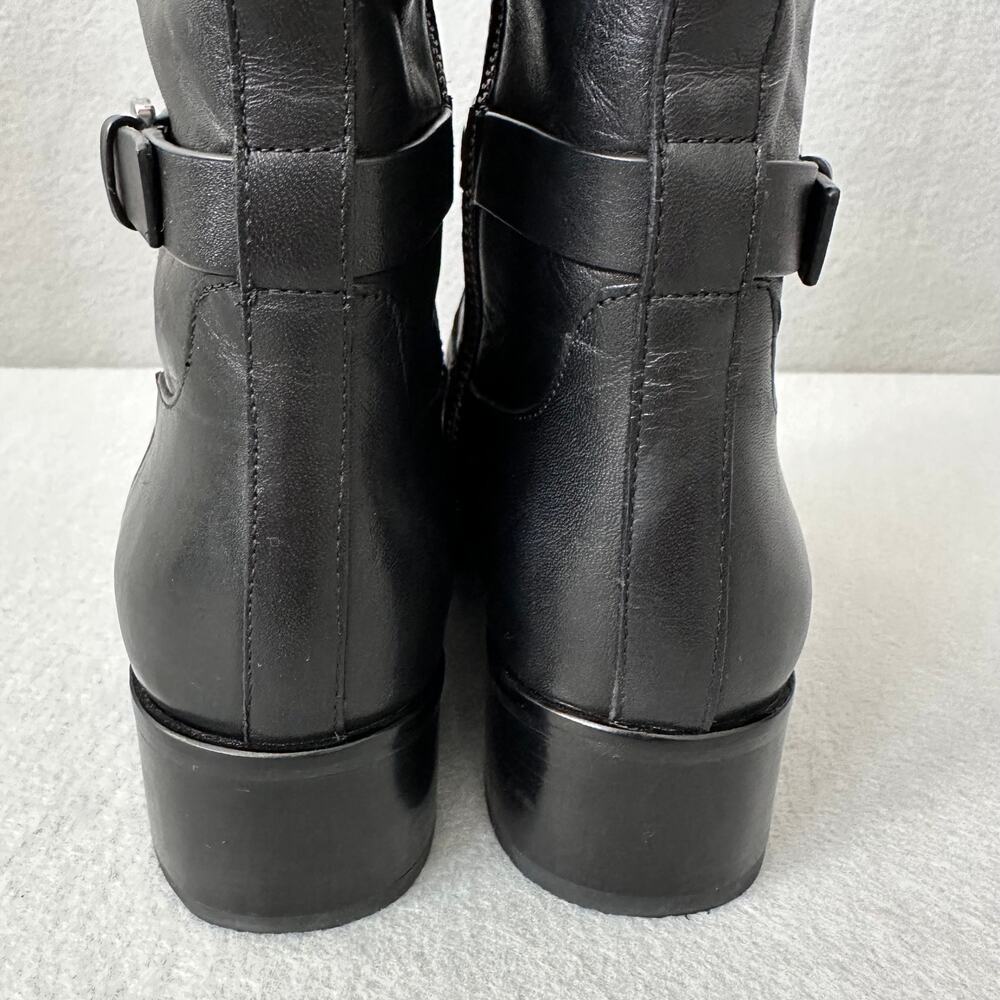 MICHAEL Michael Kors Women’s Heather Leather Almond Toe Tall Riding Boots Size 6 - Picture 7 of 16